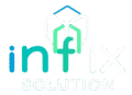 contemporary wordmark logo with interlinked shapes